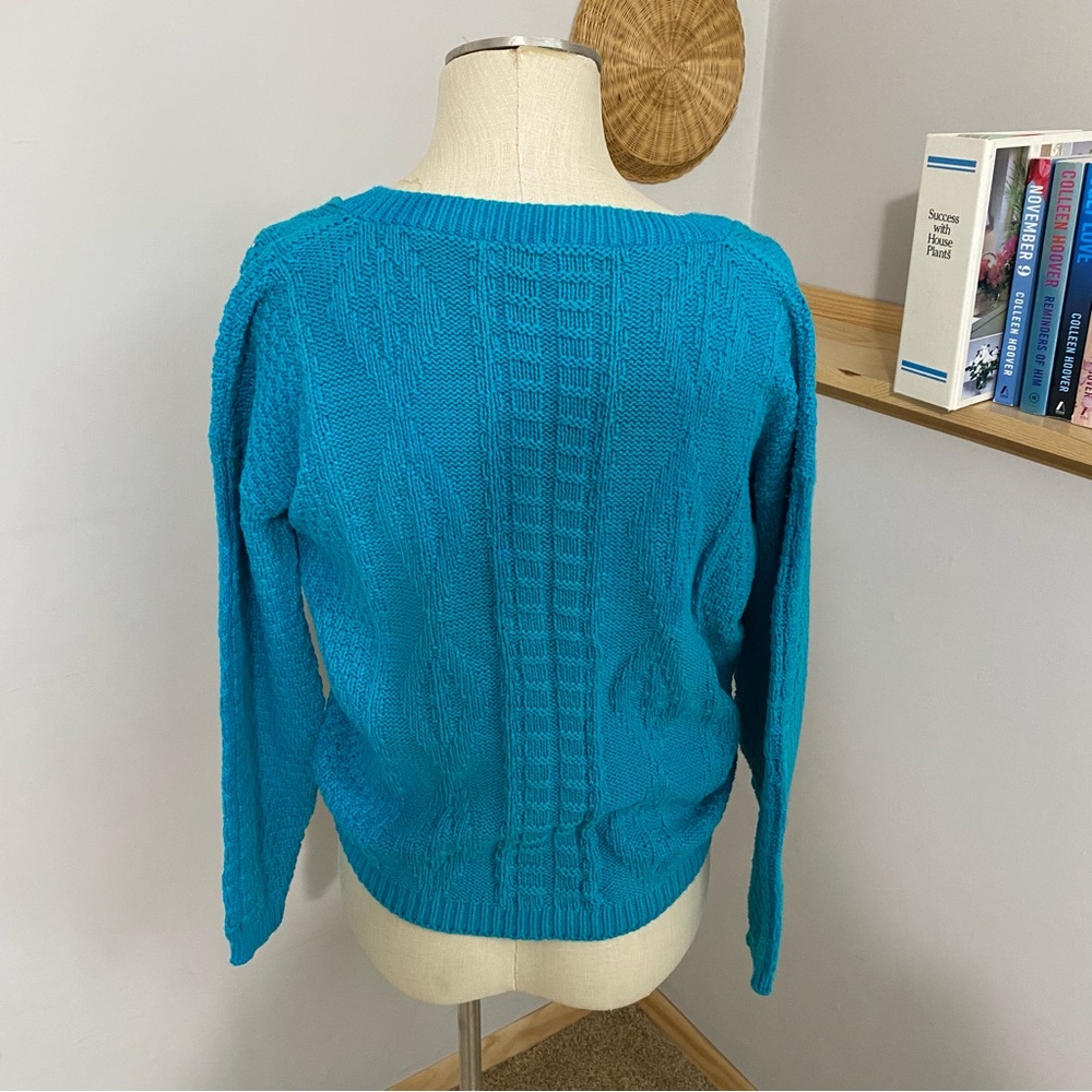 Turquoise Sweater - Picture 3 of 3